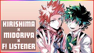 "Good Boy" SPICY Eijiro Kirishima x Izuku Midoriya x F! Listener ASMR Roleplay |My Hero Academia|