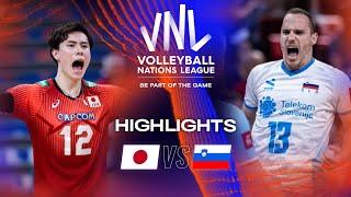  JPN vs.  SLO - Highlights Quarter Finals | Men's VNL 2023