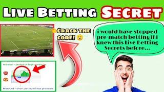 LIVE Football BETTING Strategy that Works 