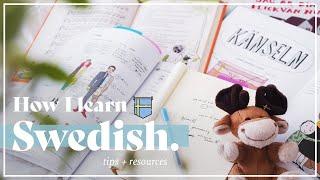 How I Learn SWEDISH  Tips + Resources