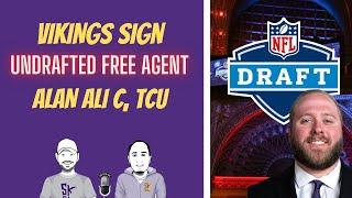 Vikings Sign Undrafted Free Agent Alan Ali C, TCU