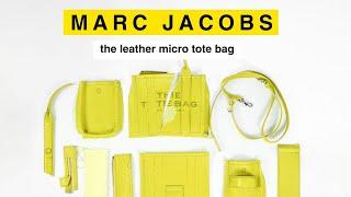 Impressed...with MARC JACOBS | The Leather Micro Tote Bag Review