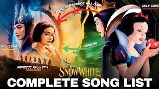 New And Scrapped Classic Songs In Snow White 2025 || All Is Fair, Heigh Ho, Waiting On A Wish, More