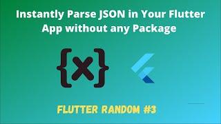 Instantly Parse JSON in Your Flutter App without any Package || JSON Placeholder API Integration #3