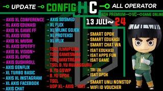 UPDATE CONFIG EHI | AXIS GAME, XL, TELKOMSEL, INDOSAT, SMARTFREN || 13 JULI 2024