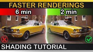 V-Ray | How to RENDER FASTER using simple tricks