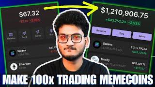 Make 100x Trading MEMECOINS LIKE A PRO | FULL GUIDE SNIPING WHALE WALLETS