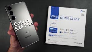 Galaxy S24 Plus Whitestone Dome Premium Glass  - Install & Scratch Tests