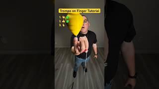 Trompo Tutorial : Trompo on Finger #migbee #trompo #spintop