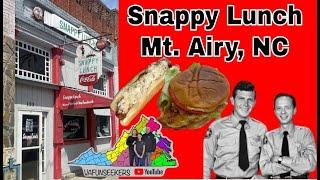 Snappy Lunch’s Famous Pork Chop Sandwich | Andy Griffith’s Favorite Restaurant | Mt Airy, NC