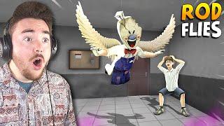 ROD CAN FLY NOW!? (+Secret Glitch) | Ice Scream 4 Gameplay (Mods)