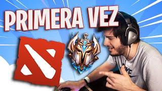 CHALLENGER DEL LOL JUEGA DOTA POR PRIMERA VEZ!!! - ElmiilloR