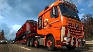 ETS2 Renault Premium/Mercedes Benz Arocs + ProMods 2.11 - Łódź - Heilbronn