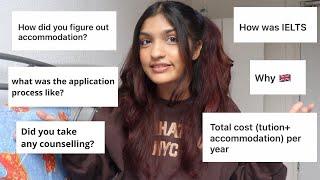How I moved to London for my Masters (my journey + tips + QnA) | Indian student in UK
