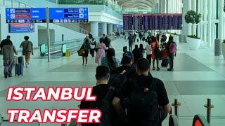 New Istanbul Airport Transit | Connecting Flight Transfer | Huge Lounge Tour 