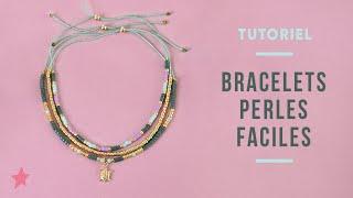 TUTORIEL | Bracelet Perles Miyuki Facile - Idée Cadeau DIY Bijoux