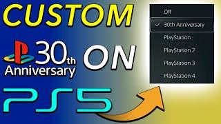 How To Get PS1, PS2, PS3, and PS4 Custom Themes & Sounds on PS5 (PlayStation 30th Anniversary)