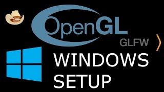 Modern OpenGL 3.0+ [SETUP] GLFW and GLEW on Windows (Relative Linking)