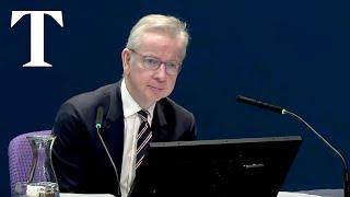 LIVE: Michael Gove gives evidence at Covid-19 inquiry