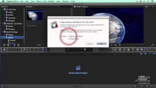 Copying/Moving Media in Final Cut Pro X (10.1)
