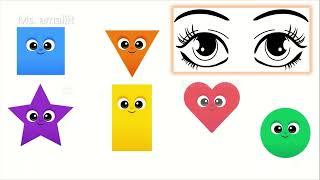 Five Senses | Eyes the Sense of Sight | Kindergarten