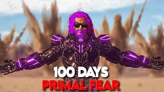 I Played 100 Days of Primal Fear on The Island | Ark Survival Evolved