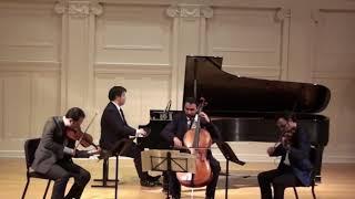 Brahms Piano Quartet G Minor Mvt. 4 David Lisker, Bela Horvath, Yves Dharamraj, Larry Weng