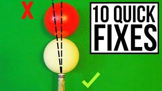 Snooker 10 Fastest Ways To Improve