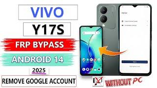 Vivo Y17s Android 14 - How To Bypass Google Account (Frp) Lock (2025) Vivo Y17s V2310 Frp Without Pc