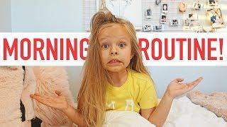 PEYTON'S SCHOOL MORNING ROUTINE!