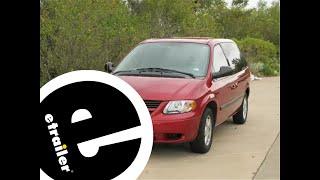 etrailer | Beginner’s Guide to Installing the Curt Trailer Hitch Receiver on a 2005 Dodge Caravan