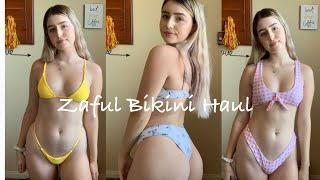 Zaful Bikini Try-On Swimsuit Haul | Kalee