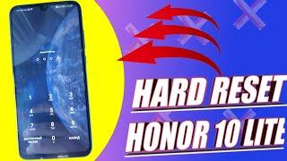 Honor 10 lite Hard reset (Удаление Пароля) андроид 10