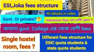 esi joka medical college fees / esi joka medical college / esi joka fee structure / #neet #neet2023