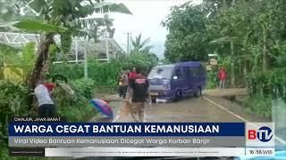 Video Viral Korban Gempa Cianjur Cegat Mobil Relawan Pembawa Bantuan