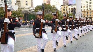 US Marines and 1st Marine Division Dazzle at Fleet Week San Francisco 2024