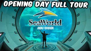 SEA WORLD ABU DHABI - OPENING DAY FULL TOUR VLOG