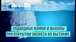 Подводные камни и факапы при открытии бизнеса во Вьетнаме (запись прямого эфира)