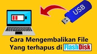 Cara Mengembalikan File yang Terhapus Permanen di Flashdisk