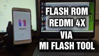 Flash ROM Fastboot Redmi 4X (Santoni) mode Fastboot via Mi Flash (Unlock Bootloader)