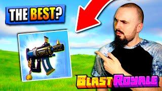 This LEGENDARY* Gun is INSANE in Blast Royale Battle Royale (Mobile iOS Gameplay)