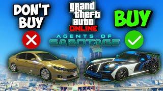 What You Should Buy in the NEW Agents of Sabotage DLC in GTA Online