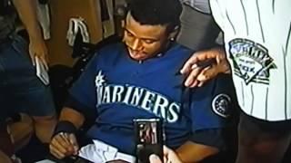 Michael Jordan Asking For Ken Griffey, Jr.'s Autograph at 1993 All Star Game!