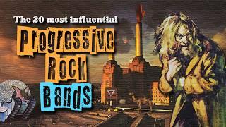 Die 20 einflussreichsten Progressive-Rock-Bands | #toplist #progressiverock