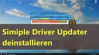 Simple Driver Updater deinstallieren