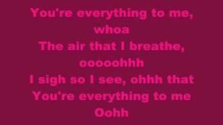 Monica- Everything to Me (LYRICS)