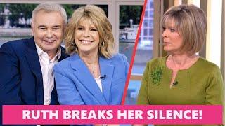 Ruth Langsford has finally decided to speak about her divorce from Eamonn Holmes