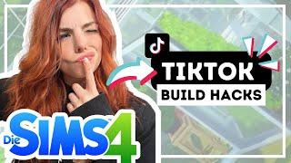 Ich teste Sims 4 TikTok Build Hacks als Bau Noob! Was können die viralen Videos?