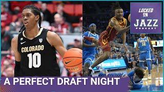 A Draft Night of Perfection for Utah Jazz, Cody Williams and Isaiah Collier