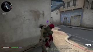 cheating against retard - cs go